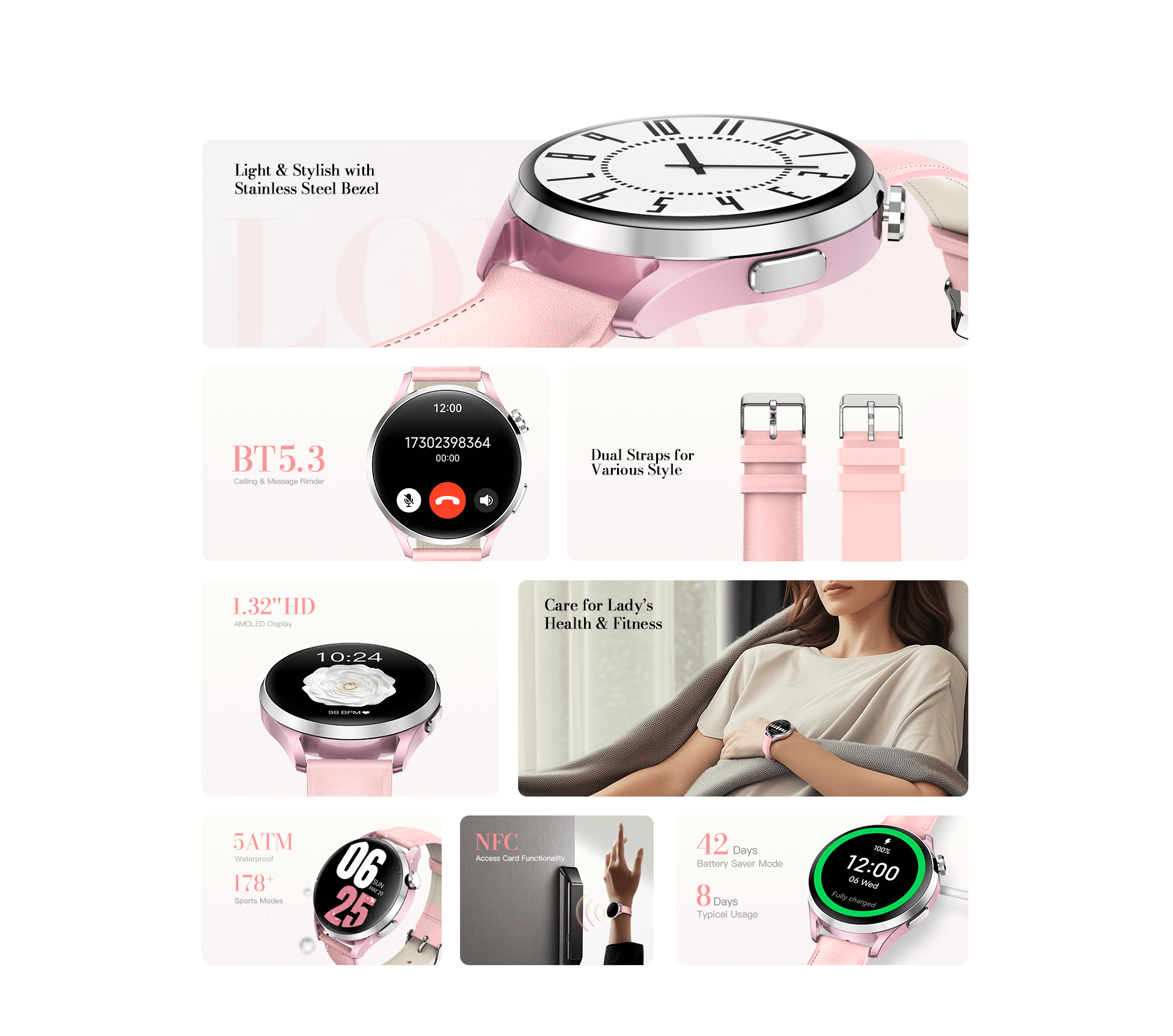 Kieslect Lady Smartwatch Lora 3